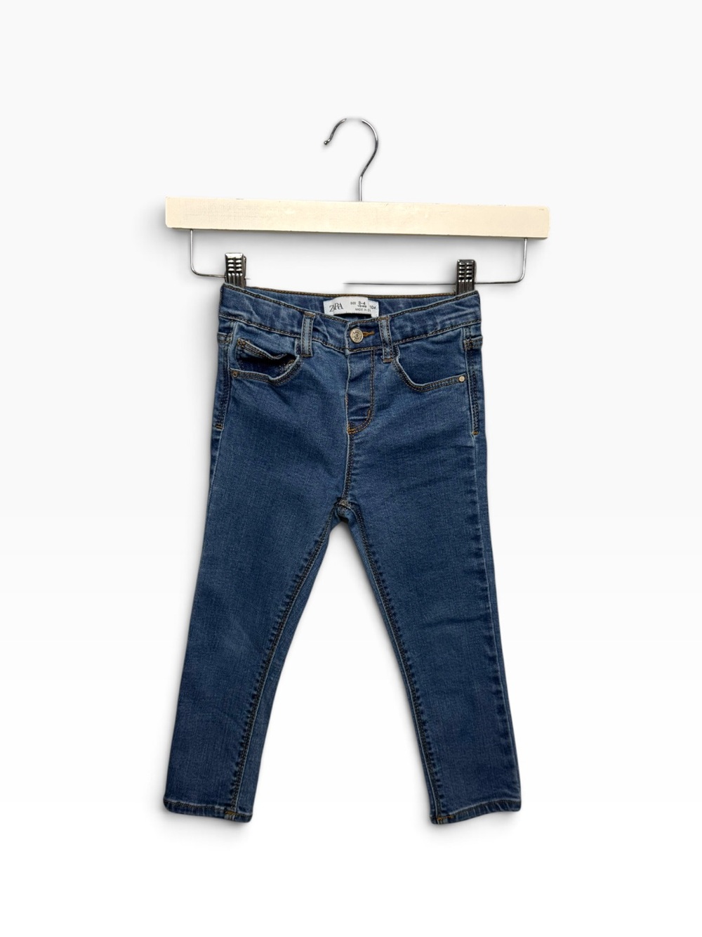 ⭐️ 5/$30 Zara Kids Denim Jeans size 3-4Y